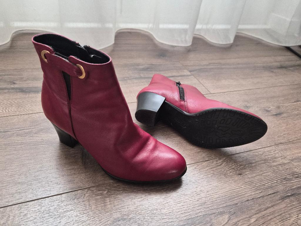 Bottines, Kleding | Dames, Schoenen, Mia Via, Lage of Enkellaarzen, Ophalen of Verzenden, Zo goed als nieuw