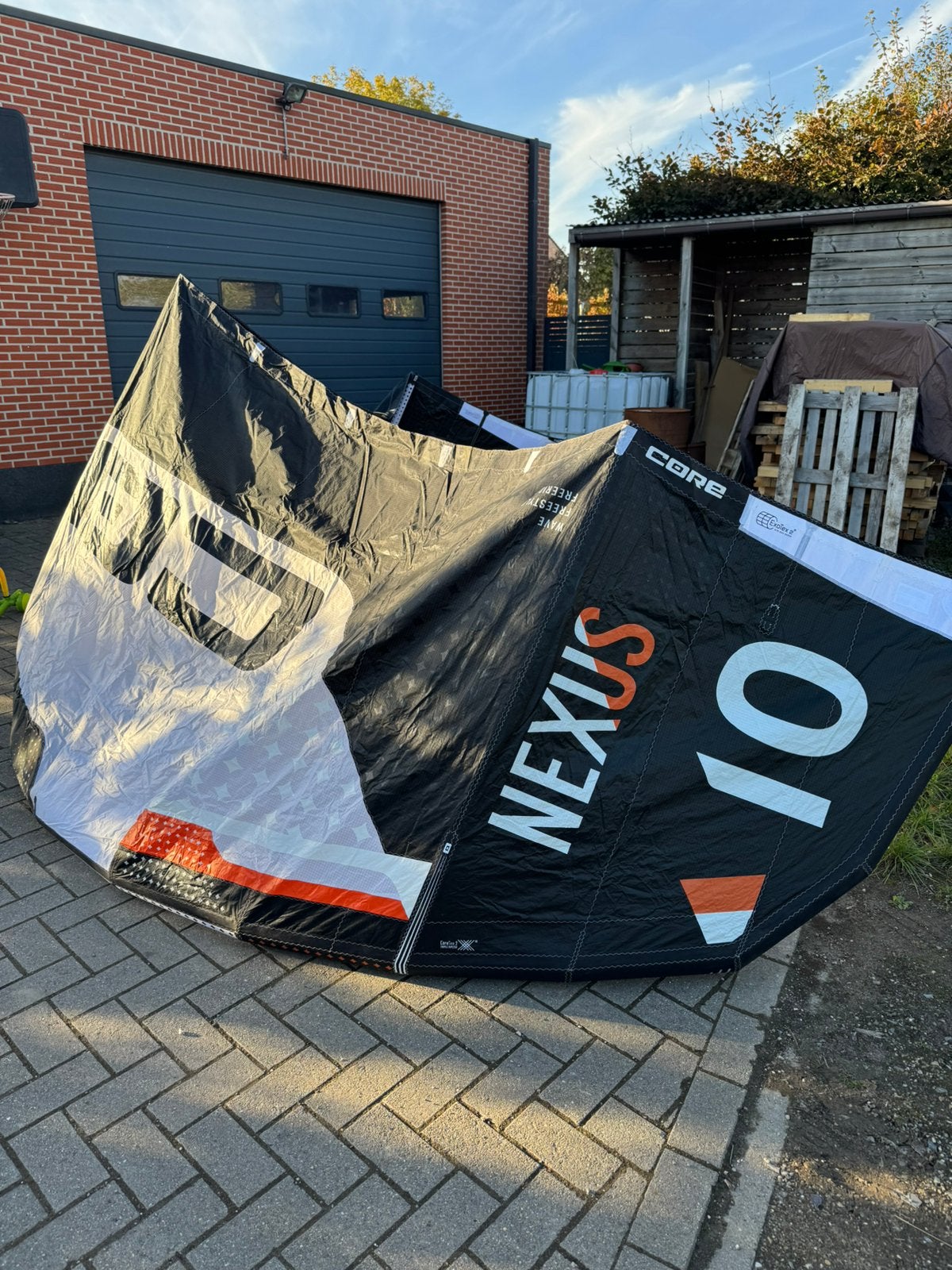 Core nexus kite set, Enlèvement ou Envoi, Comme neuf, 7 m², Kite