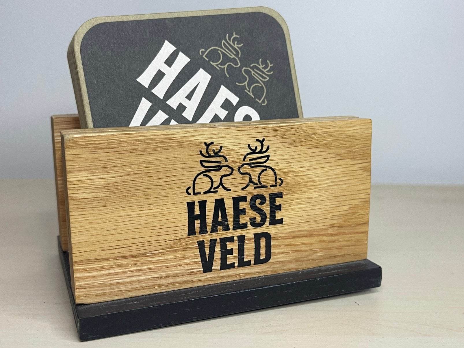 Haese veld bierkaart houder, Telecommunicatie, Telefoonhouders, Ophalen, Zo goed als nieuw