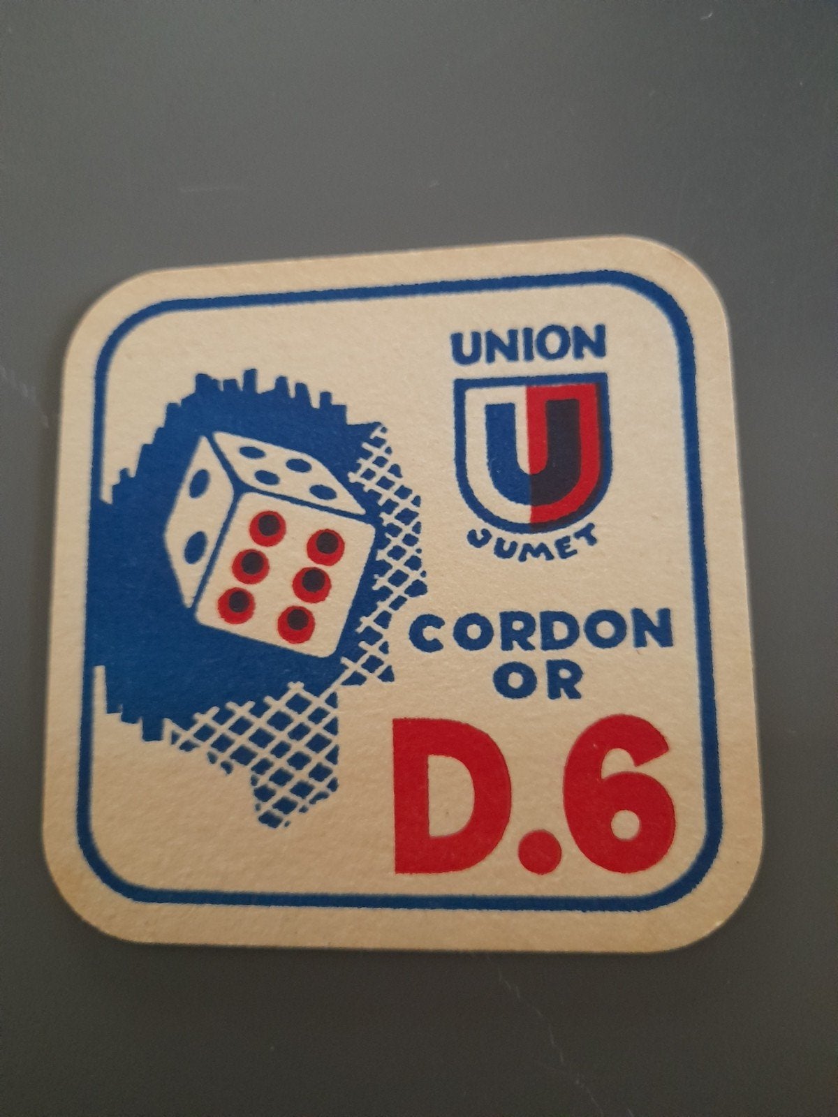 bierviltje union jumet, Ophalen of Verzenden