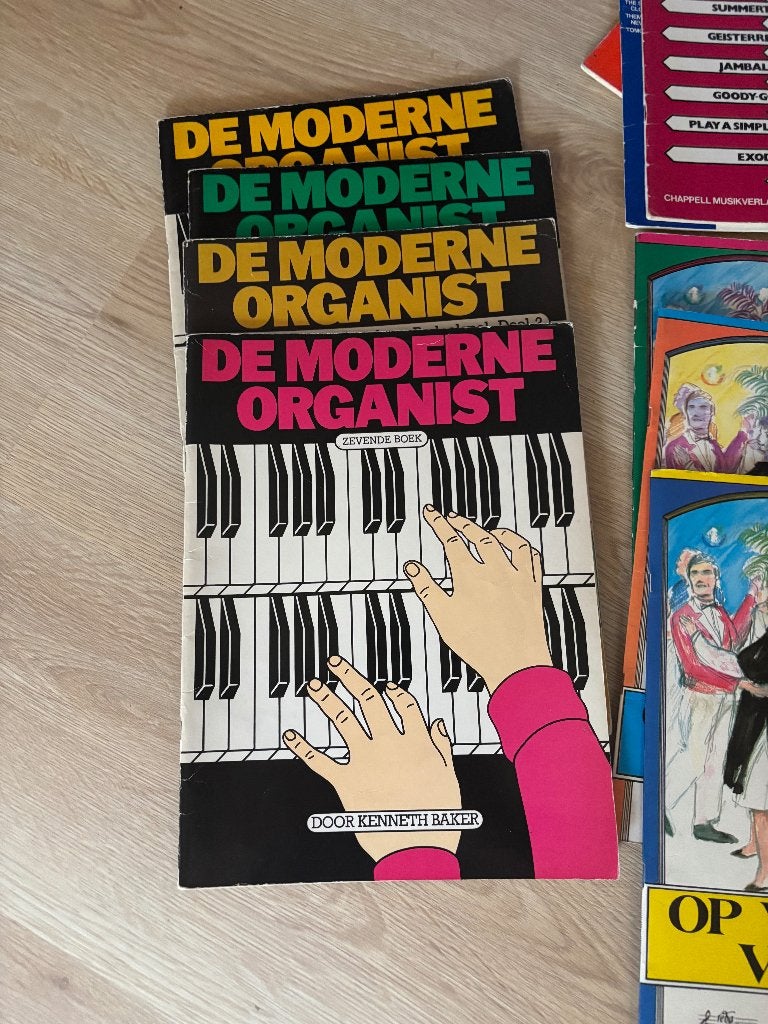 30 boeken met Partituren, Ophalen, Gelezen, Instrument