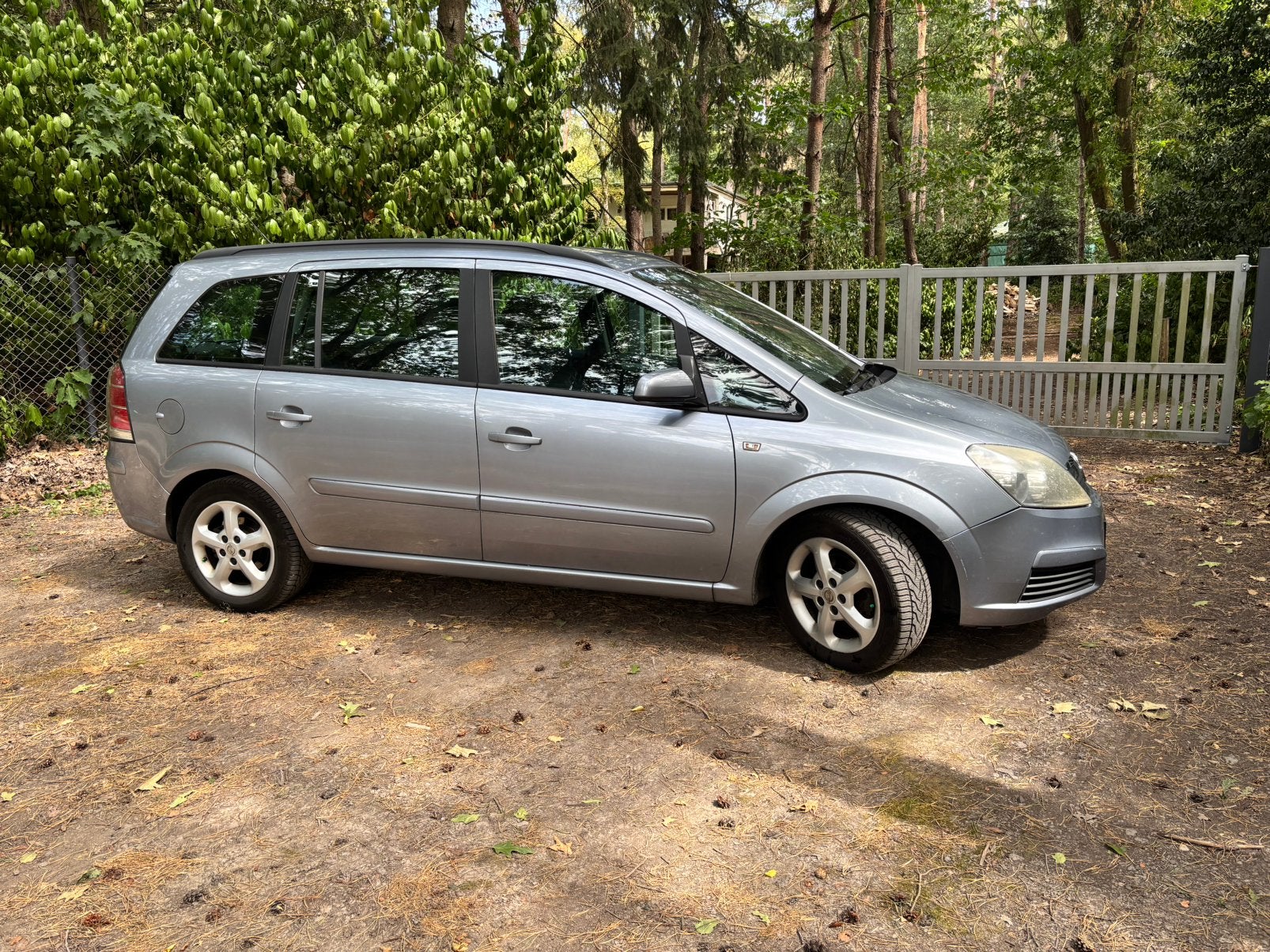 Opel Zafira 1.6i 16V–7 zitplaatsen–247.170 km–project/werk, Argent ou Gris, Achat, 170 g/km, Entreprise