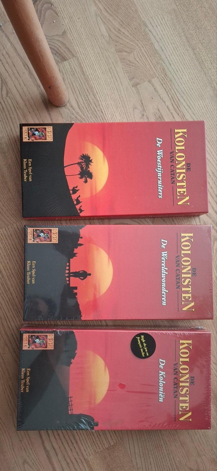 kolonisten van Catan uitbreiding: woestijnruiters, Hobby en Vrije tijd, Ophalen, Nieuw, 999 games