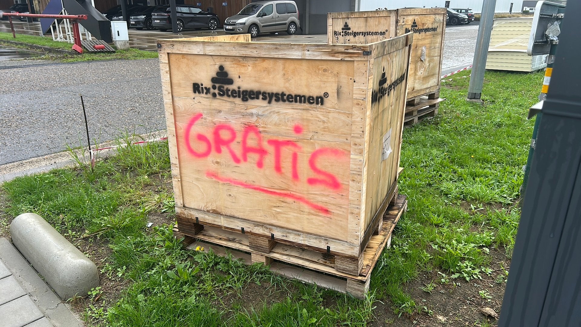 GRATIS houten transportkisten – zelf ophalen, Enlèvement, 75 à 100 cm, Utilisé, 50 cm ou plus