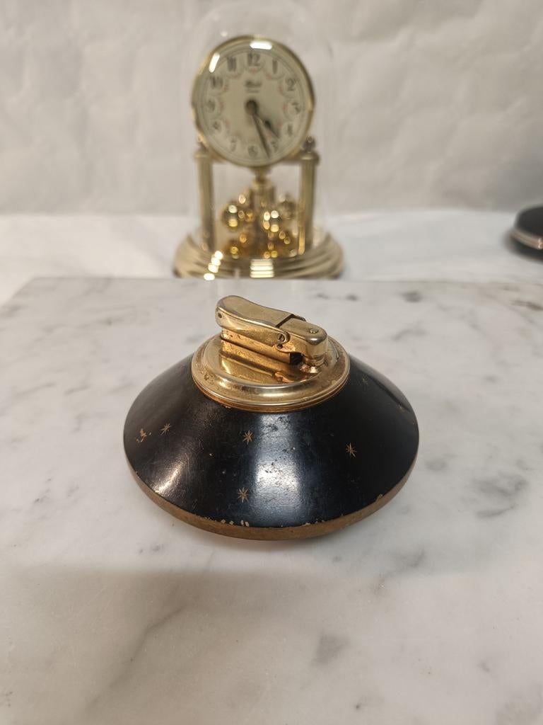 Vintage vergulde Colibri aansteker - jaren 70/80 - sterren, Ophalen of Verzenden, Aansteker