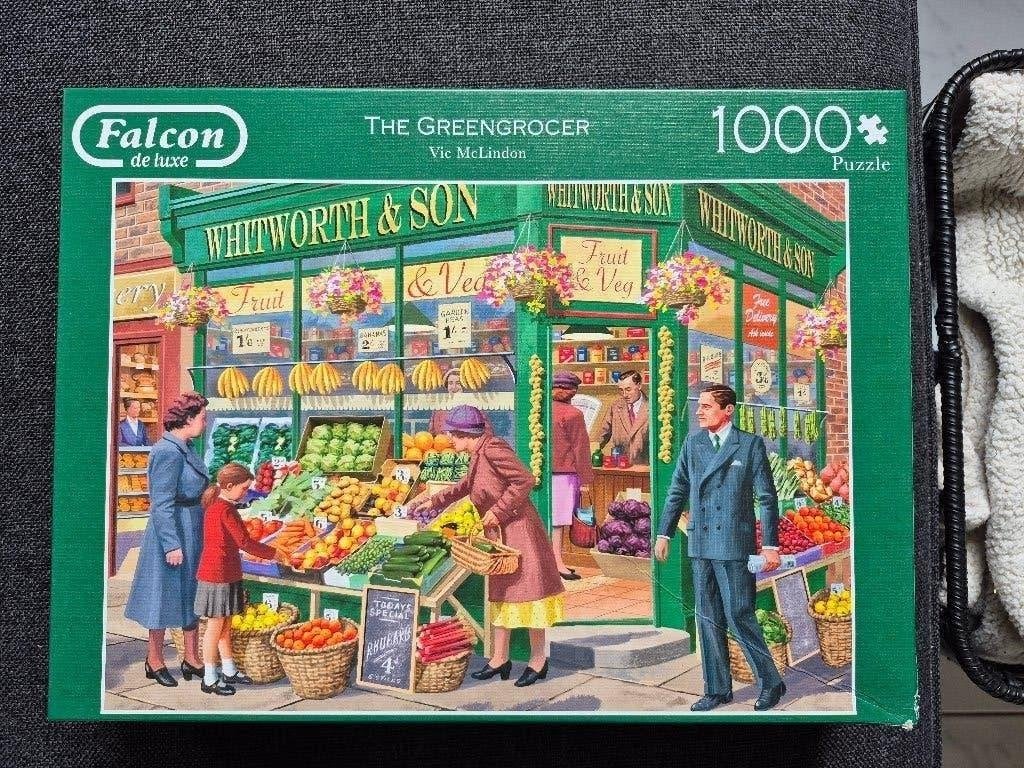 Falcon puzzel, Hobby en Vrije tijd, Denksport en Puzzels, Ophalen of Verzenden, 500 t/m 1500 stukjes, Gebruikt, Legpuzzel