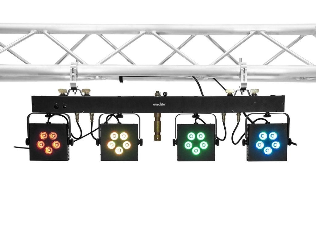 Eurolite LED KLS-902 Next compacte lichtset, Musique & Instruments, Enlèvement, Comme neuf, Lumières, Commande sonore