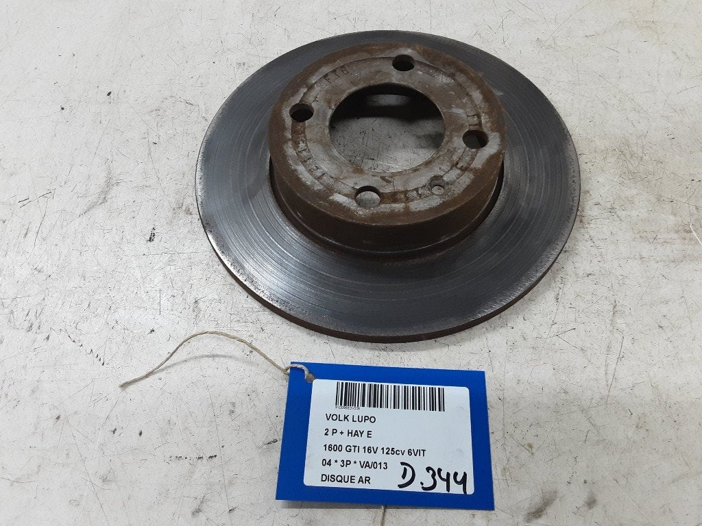 FREIN DISQUE ARRIÈRE Volkswagen Lupo (6X1), Volkswagen, Mevr. I. Hauben, Utilisé, Rue de l'Espoir 34 34
4030  GRIVEGNÉE, BE