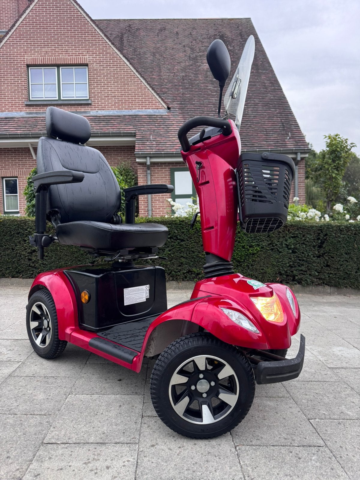 Vermeiren Carpo 4LTD rode Nieuwe Scootmobiel invalidescooter, Diversen, Ophalen of Verzenden, Inklapbaar, Zo goed als nieuw, Elektrische rolstoel