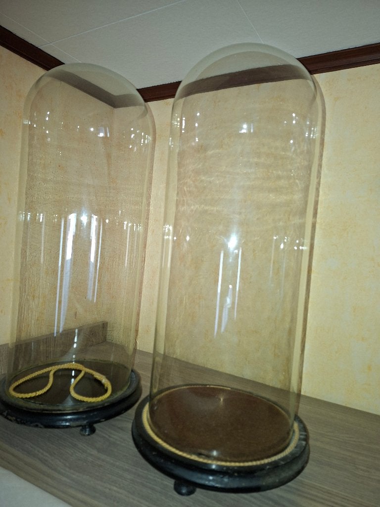 Glazen stolpen, Glas, Ophalen, Gebruikt