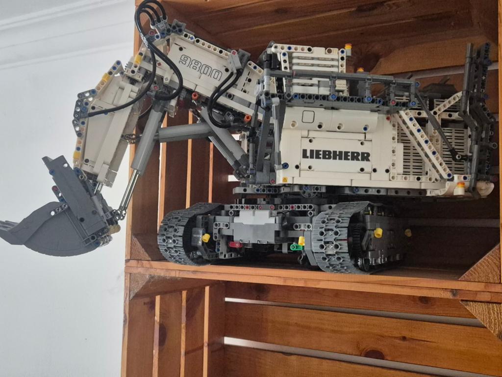 Lego 42100 liebherr, Ophalen