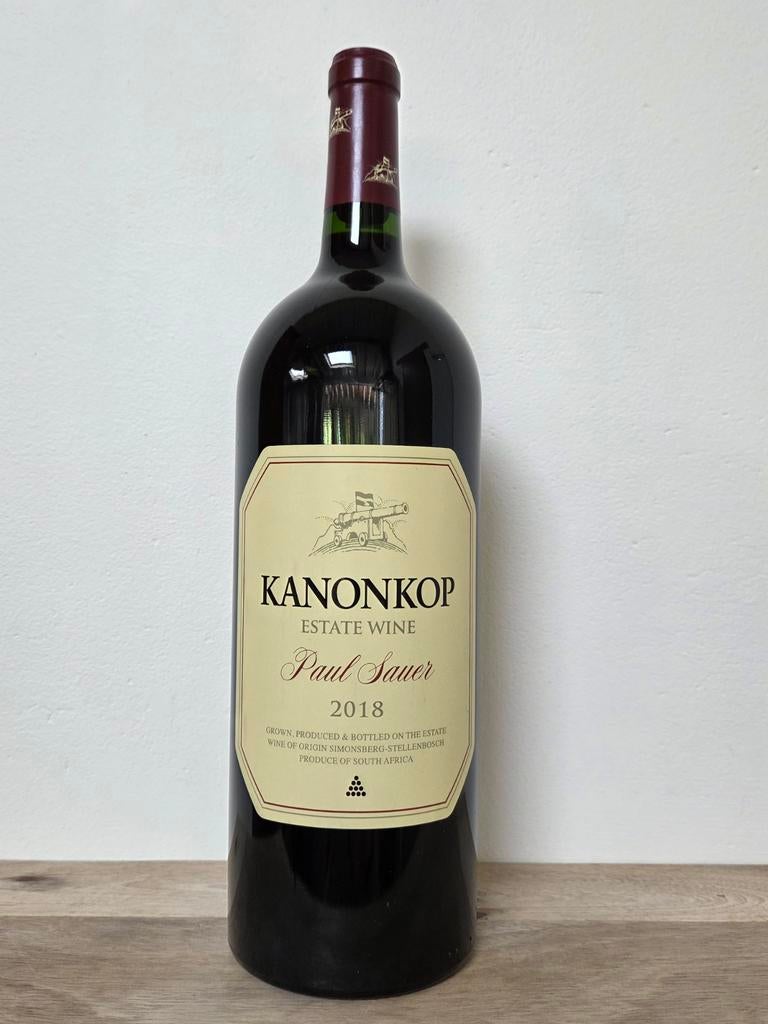 Kanonkop Paul Sauer 2018 magnum, Ophalen of Verzenden