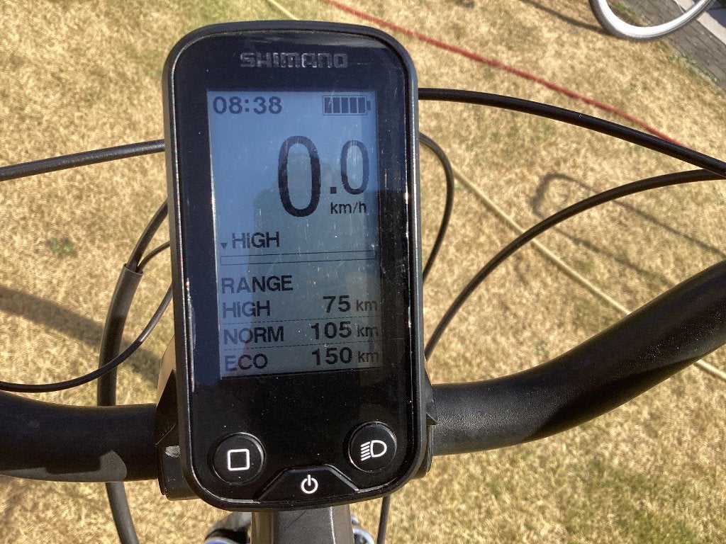Elektrische damesfiets, Fietsen en Brommers, Elektrische fietsen, Gebruikt, Overige merken, 50 km per accu of meer, Ophalen