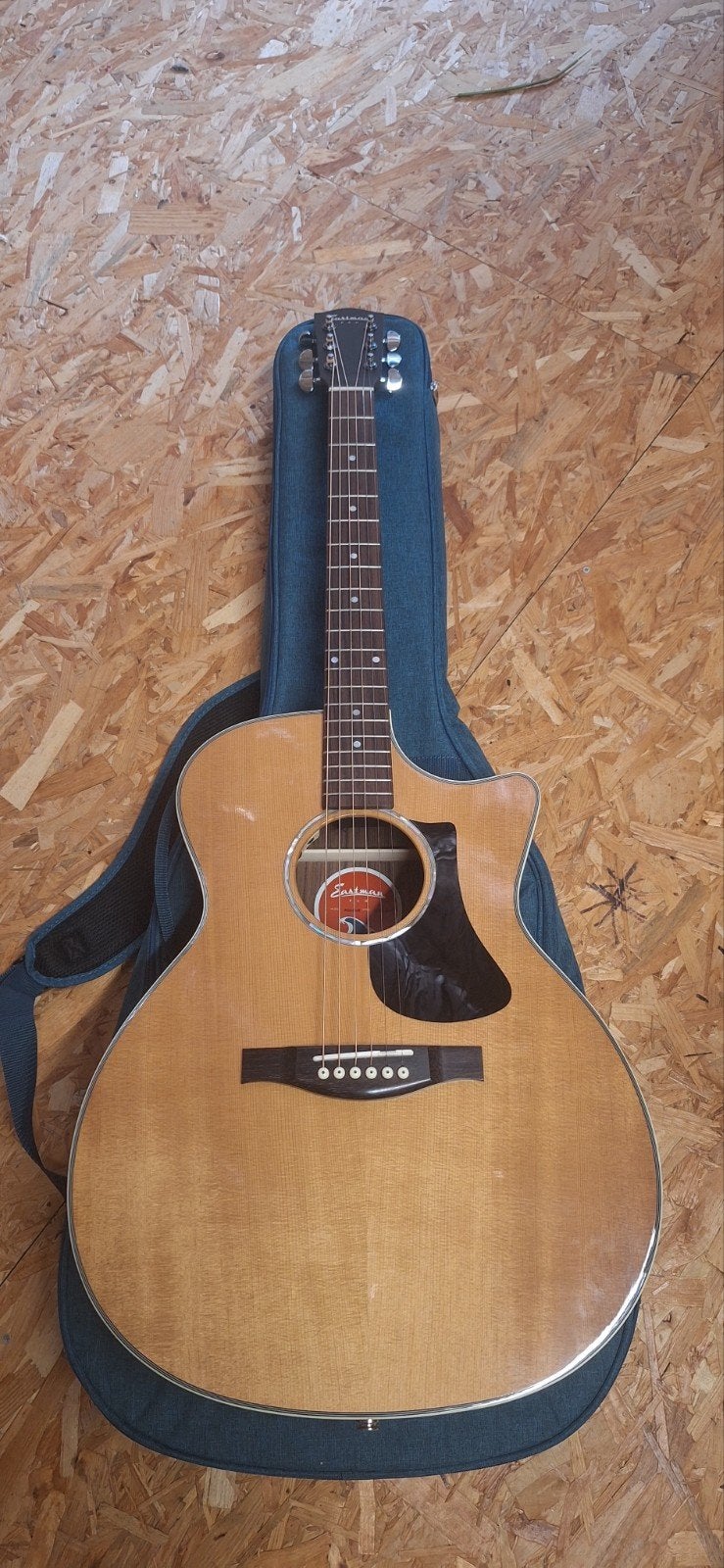 Eastman pch2-gace akoestische gitaar, Ophalen, Nieuw, Western- of Steelstringgitaar, Met koffer