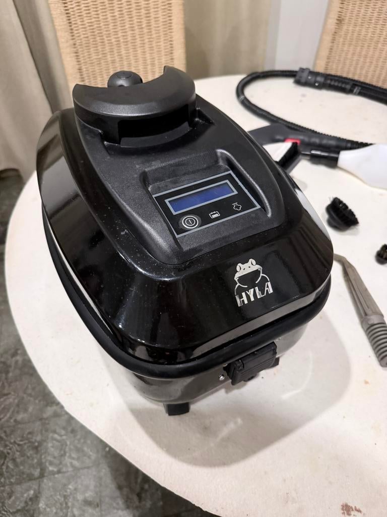 Hyla stoomreiniger met alle toebehoren ALS NIEUW!, Electroménager, Vapeurs, Enlèvement, Comme neuf, Nettoyeur à vapeur