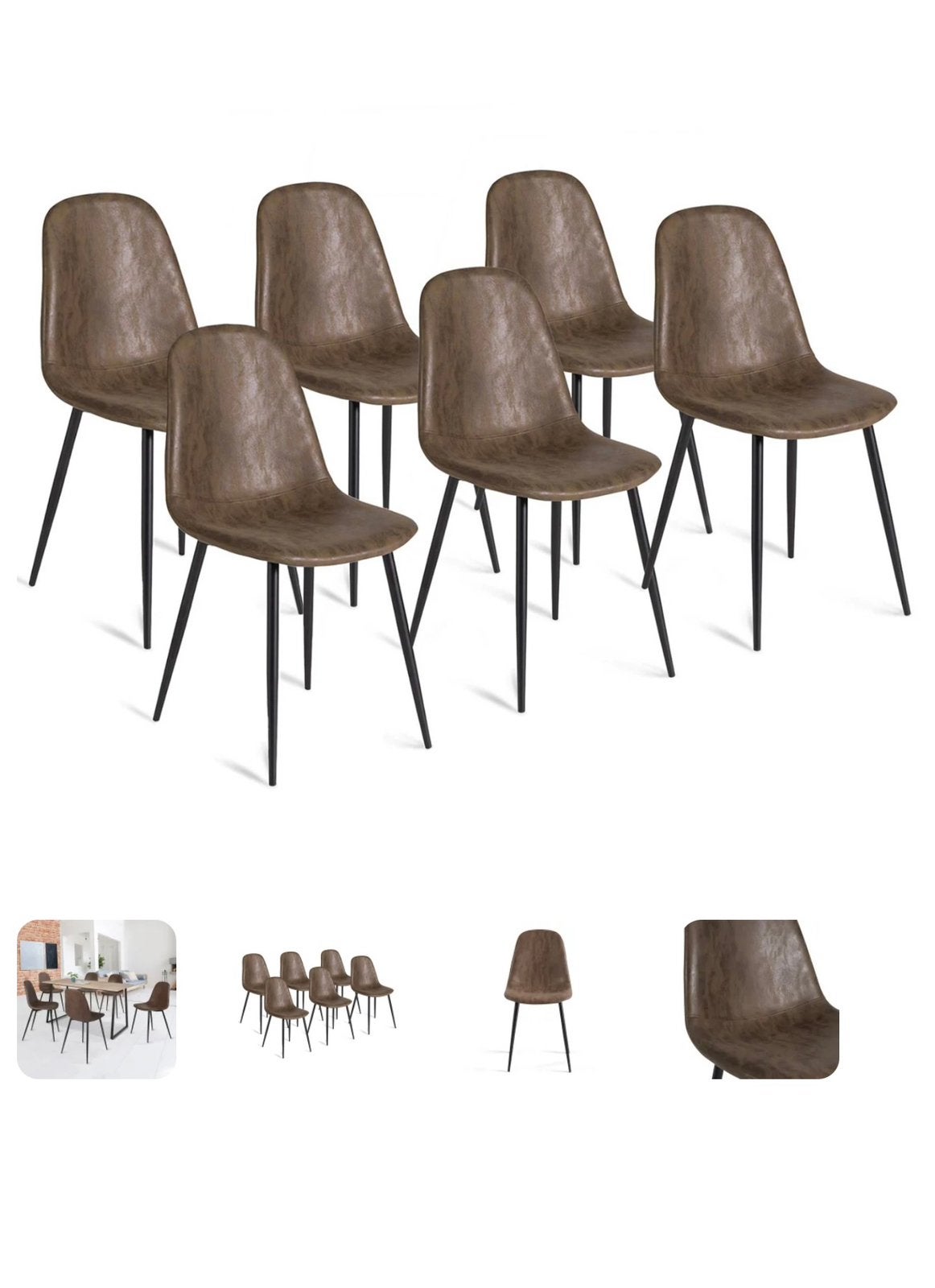 Eetkamer stoelen, Ophalen, Nieuw