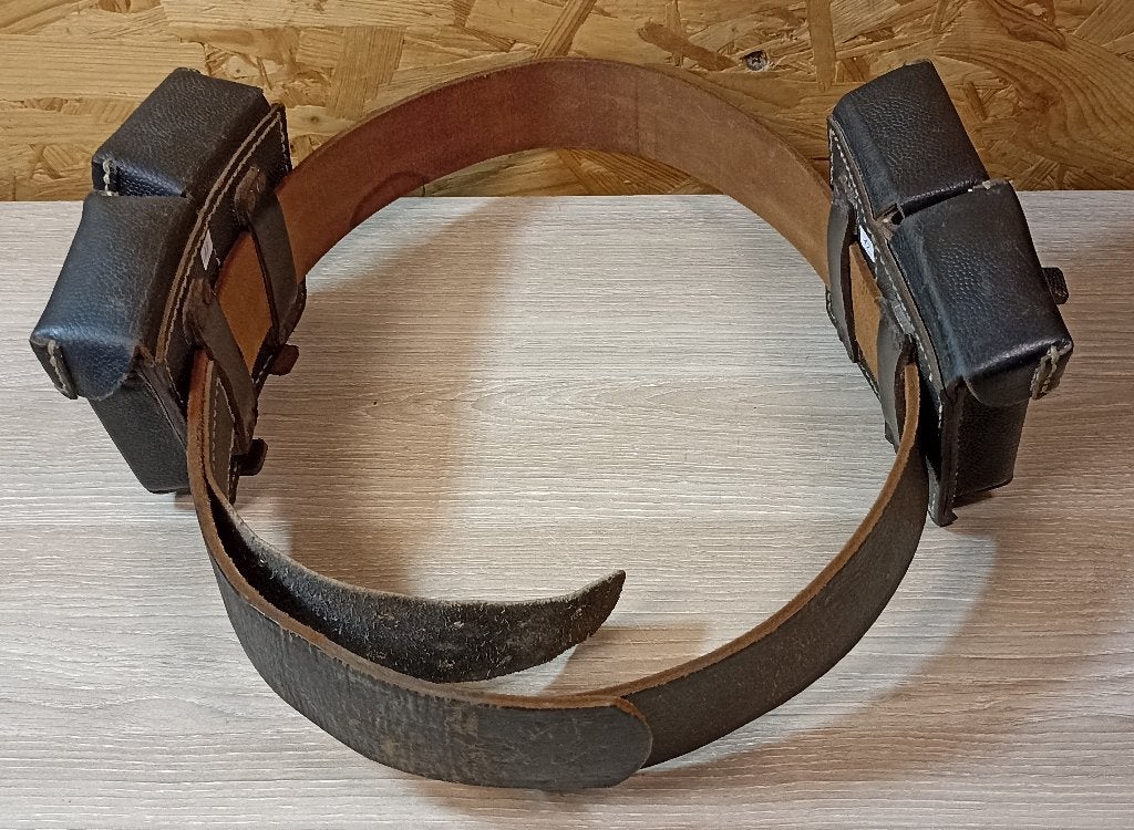 Ceinturon Allemand avec cartouchières 98K référencées ww2, Envoi, Armée de terre, Autres types
