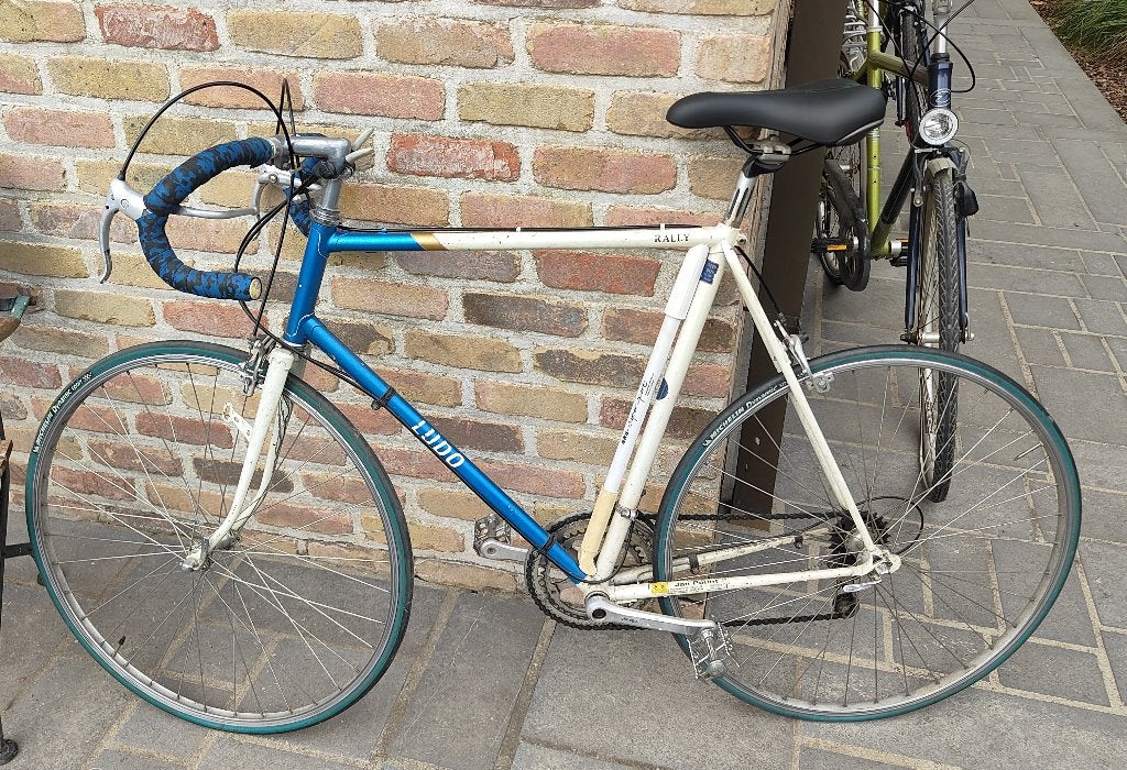 Retro koers/ trek fiets 1987 merk Ludo, Vélos & Vélomoteurs, Vélos | Ancêtres & Oldtimers, Enlèvement