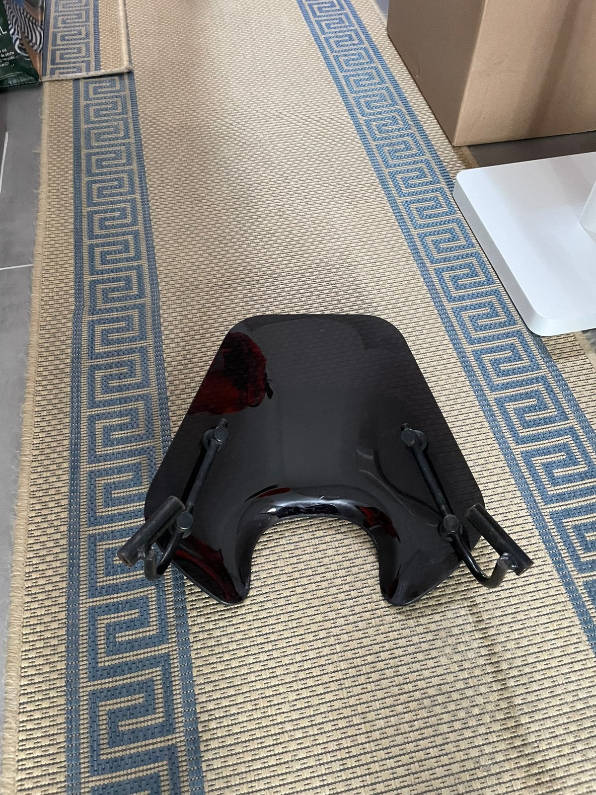 Piaggio zip windscherm, Ophalen