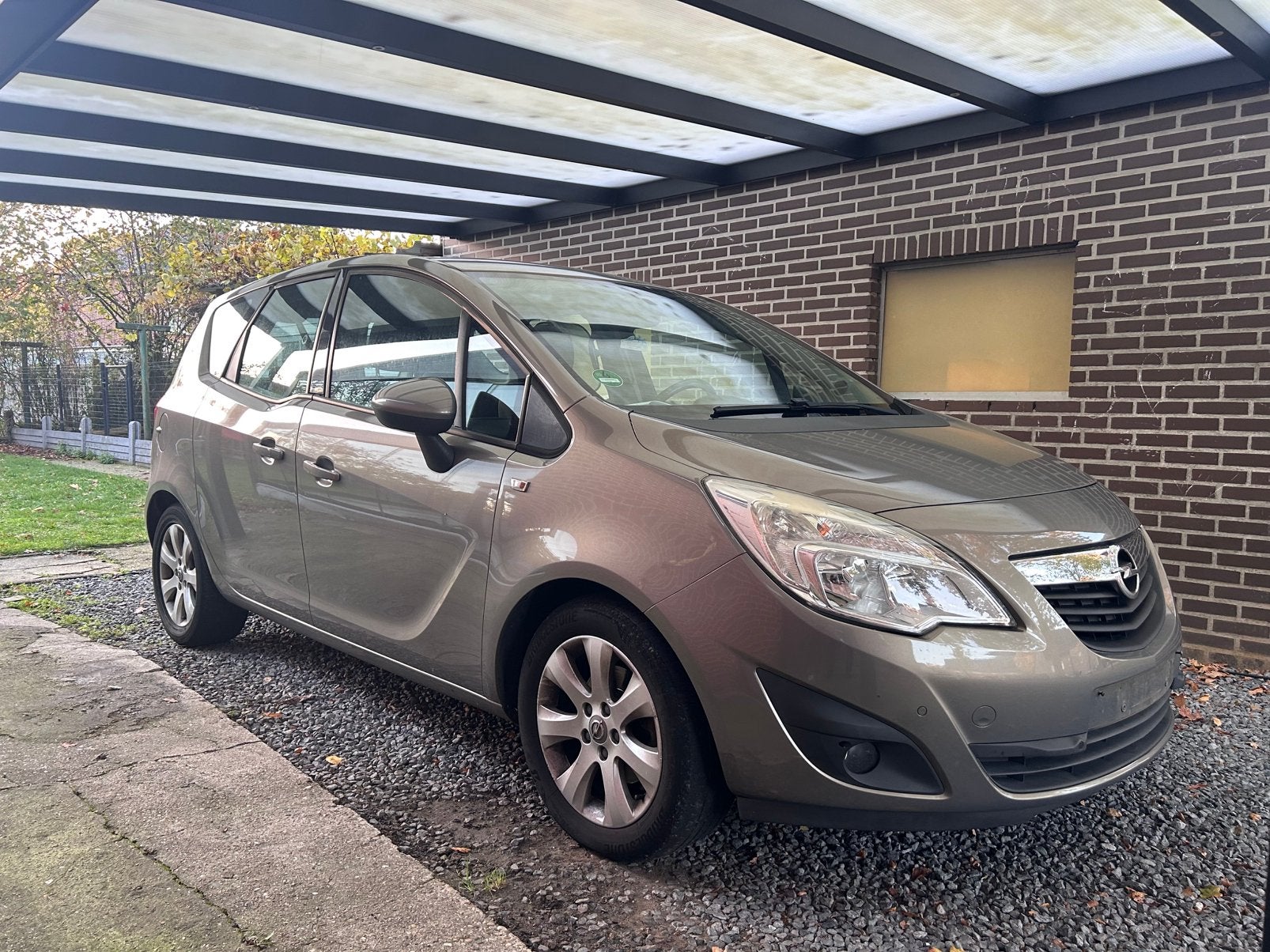 Opel Meriva 1.4i, Auto's, Voorwielaandrijving, Zwart, Particulier, Meriva