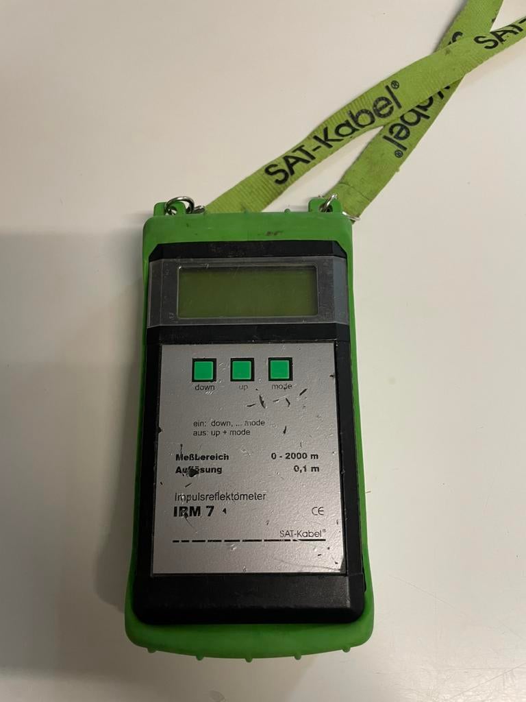 TDR / Impulsreflektometer (Telenet), Bricolage & Construction, Instruments de mesure, Enlèvement, Utilisé, Autres appareils de mesure ou compteurs
