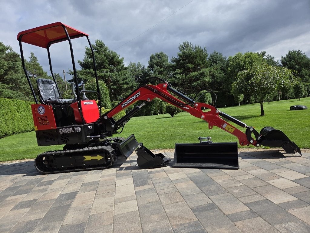 NIEUW Kingway Quba10 minigraafmachine Betaling bij levering!, Verzenden, Graafmachine