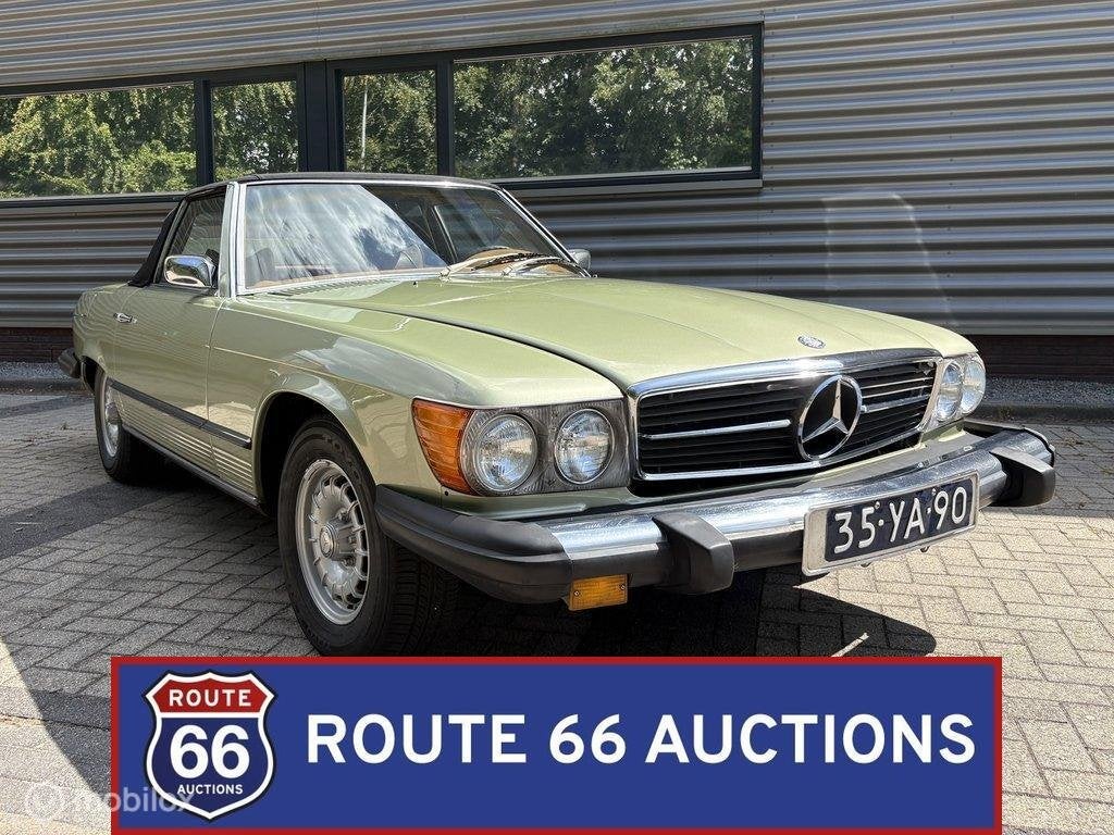 Mercedes-Benz 450 SL | Route 66 Auctions, Autos, Achat, Entreprise, Boîte manuelle, Autre carrosserie