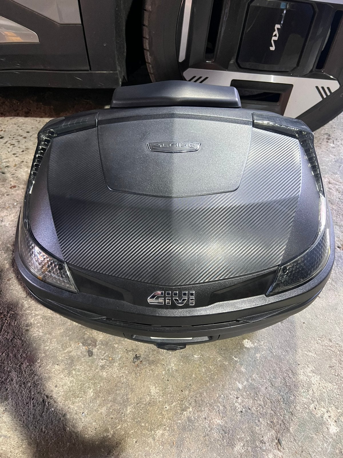 Givi blade 47 liter topkoffer, Motos, Enlèvement, Comme neuf