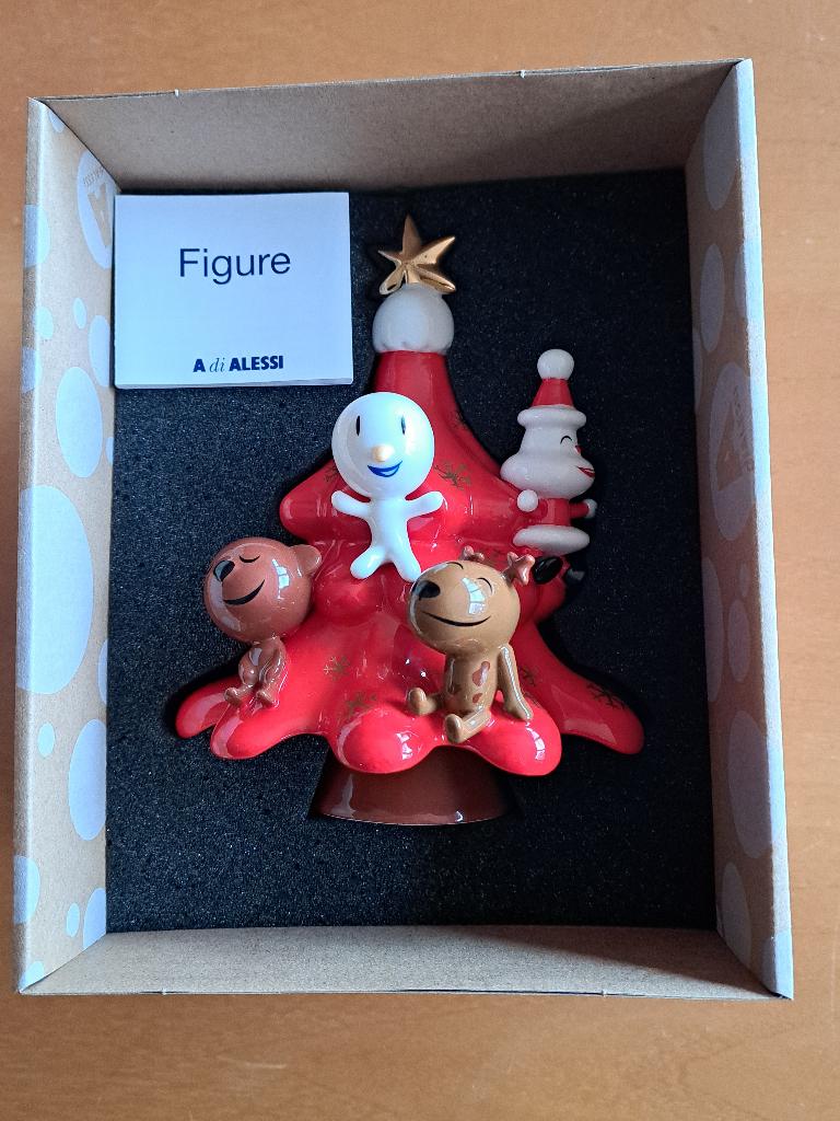 Alessi AMGI 51 R - Kerst "Xmas friends" Massimo Giacon, Huis en Inrichting, Woonaccessoires | Overige, Ophalen of Verzenden, Nieuw