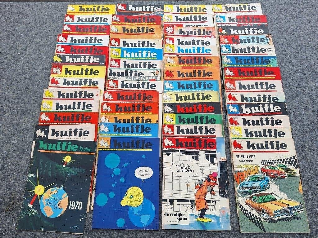 Herge Kuifje weekblad - volledige jaargang 1970, Complete serie of reeks, Ophalen of Verzenden, Gelezen
