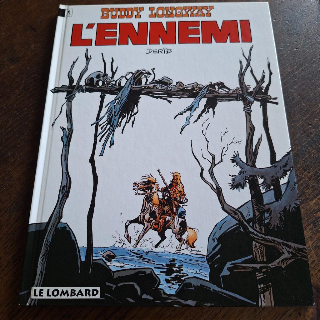 buddy longway l'ennemi derib, Gelezen, Verzenden, Eén stripboek, Derib
