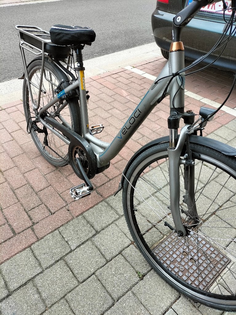 electrische fiets Veloci, Gebruikt, 47 tot 51 cm, 30 tot 50 km per accu, Ophalen