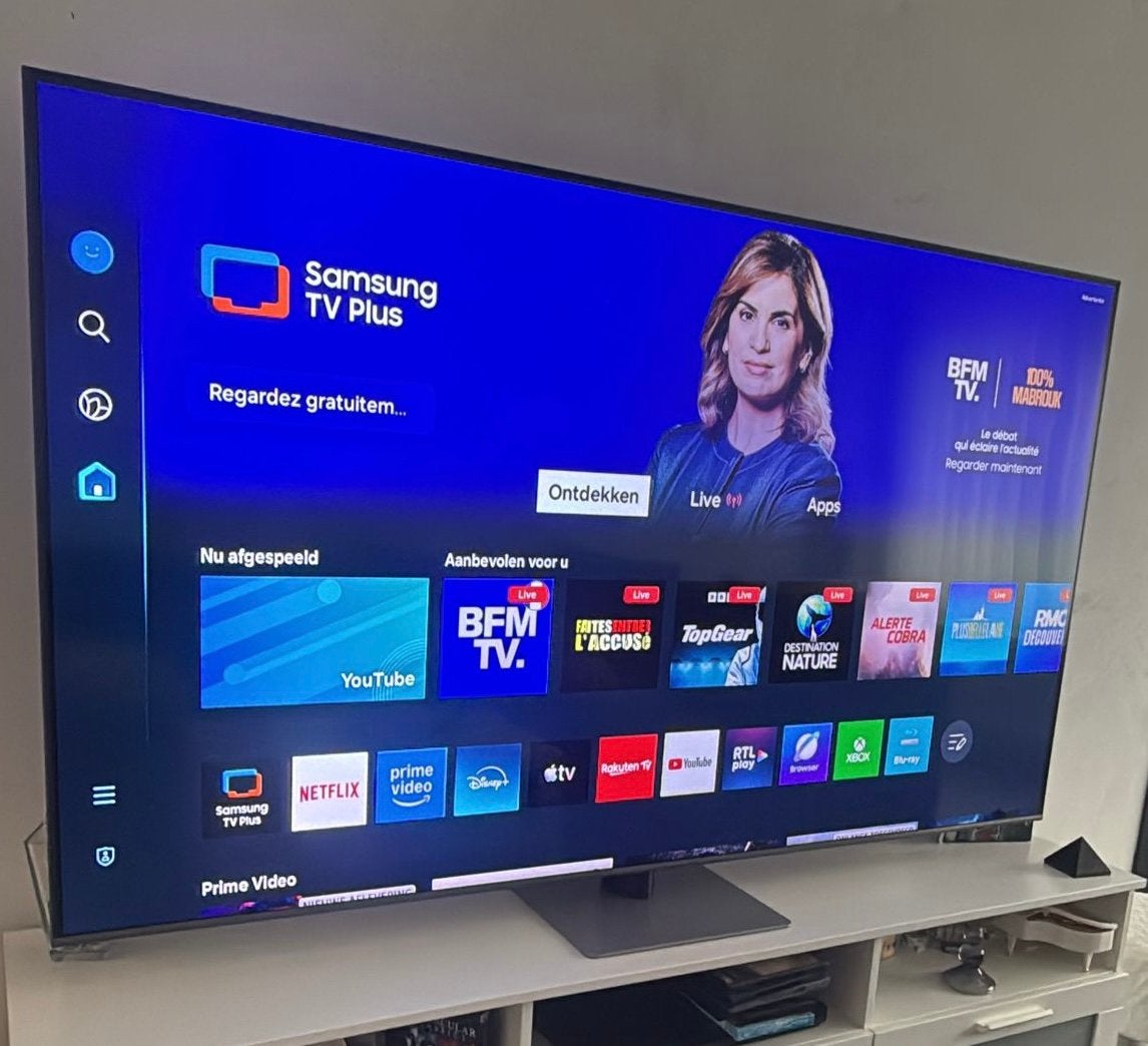 Qled samsung plus tv, Enlèvement, Utilisé, QLED, Samsung