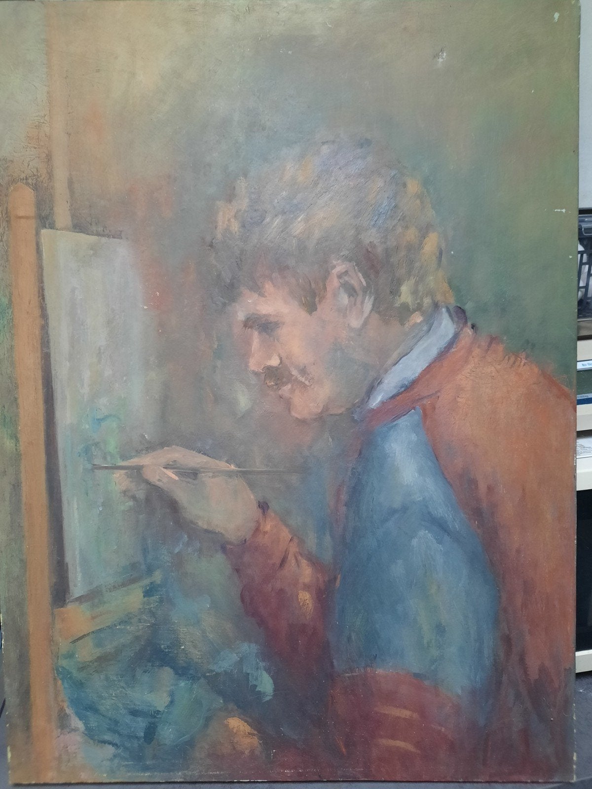 olieverfschildery, Antiek en Kunst, Ophalen of Verzenden