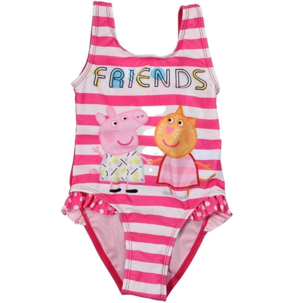Peppa Pig badpak roze - Maat 92/98 - 104/110 - 116/128, Neuf, Enlèvement ou Envoi, Maillot de bain, Taille 104