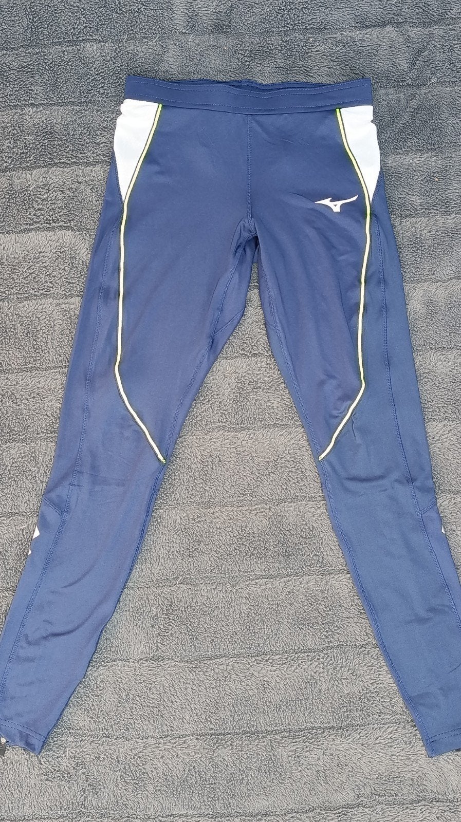 Mizuno Leggins pour homme, Mizuno, Fitness, Blauw, Nieuw