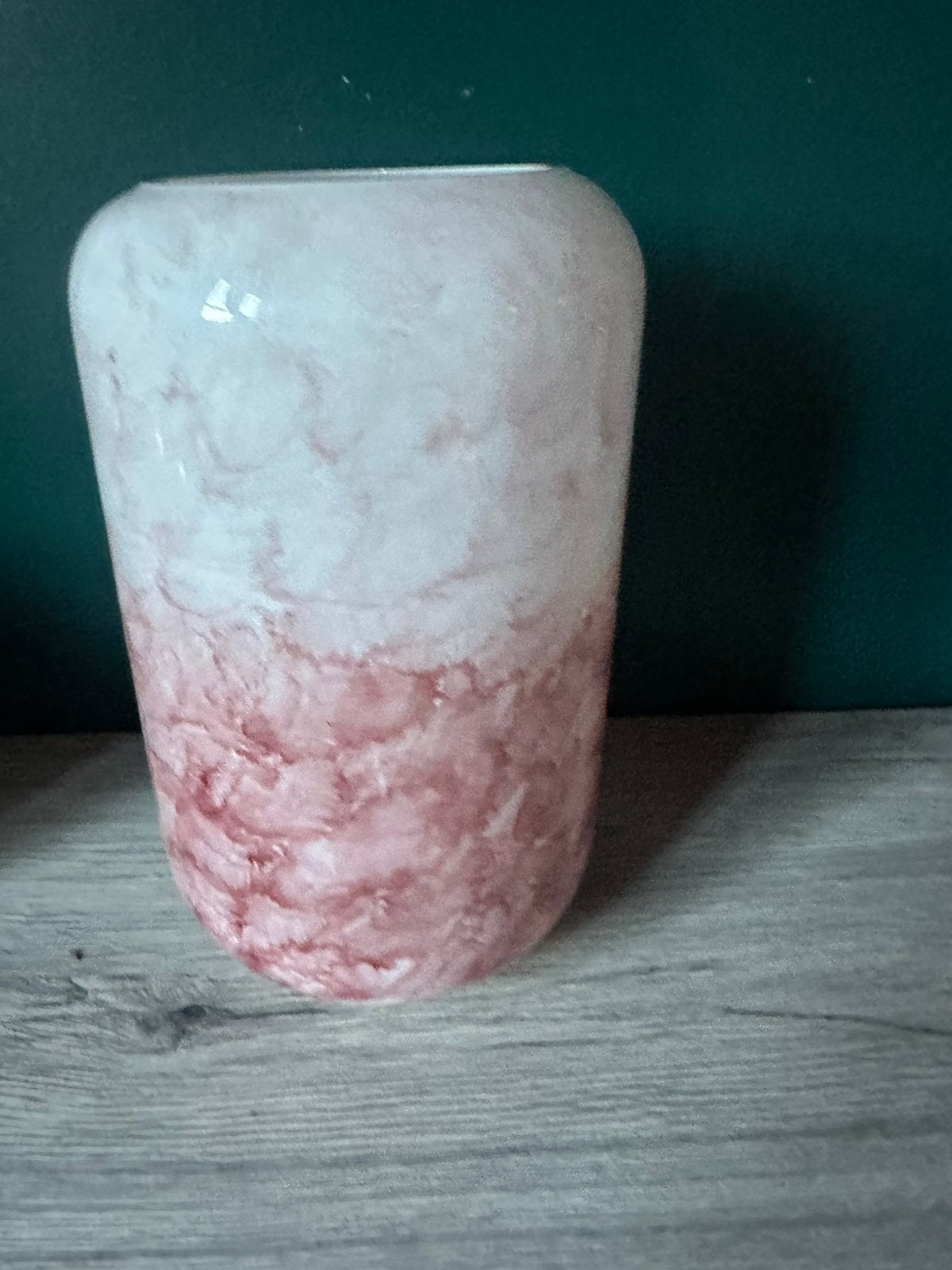 Vase en verre de la collection PTMD, Enlèvement ou Envoi, Comme neuf, Rose