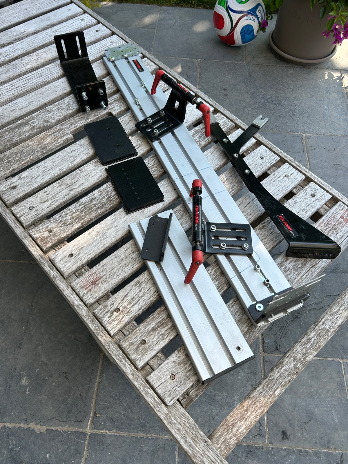 Fix-fork voor wagen of camper, Ophalen, Zo goed als nieuw