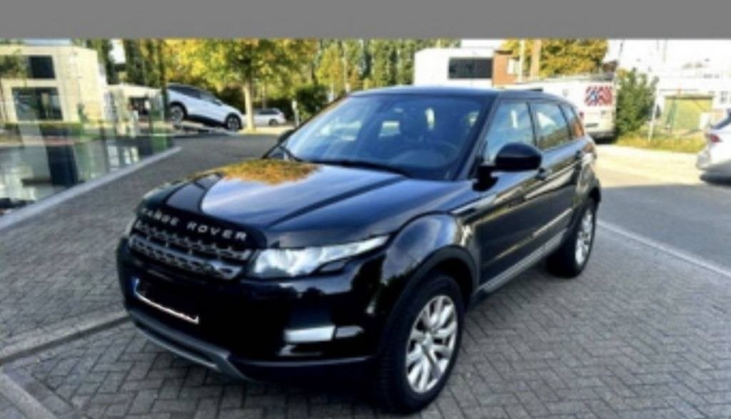 Range Rover Evoque, Auto's, Dealer onderhouden, 4 cilinders, Zwart, Leder