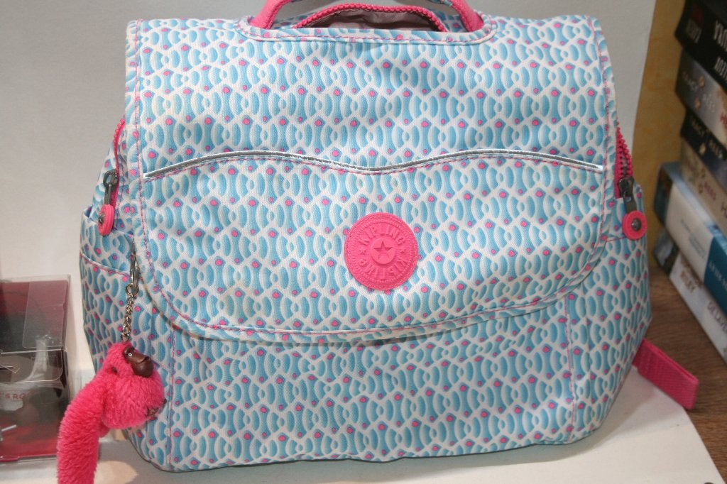 Kipling petit cartable Iniko pour la maternelle + singe TBE, Enlèvement ou Envoi, Comme neuf
