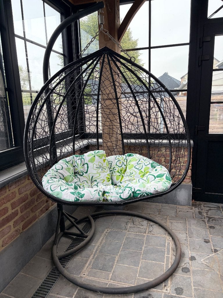 Fauteuil hamac Swing pour 2 personnes, Jardin & Terrasse, Enlèvement, Utilisé, Métal