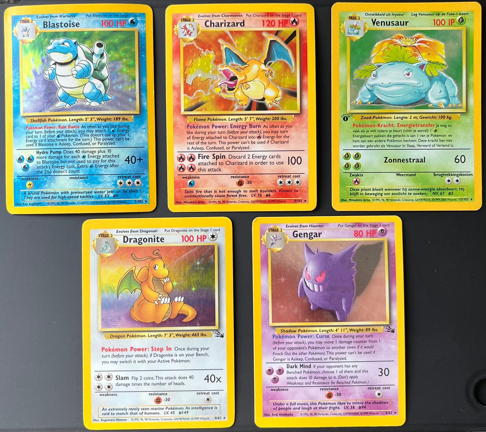 Pokémon WOTC collectie Base Set Jungle Fossil Team Rocket, Ophalen