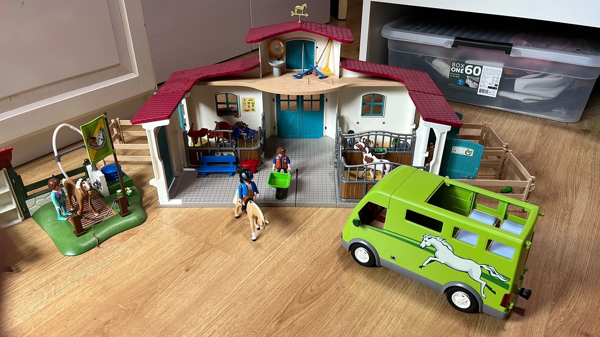 Paarden stal, Kinderen en Baby's, Ophalen, Gebruikt, Gebouw, Complete set
