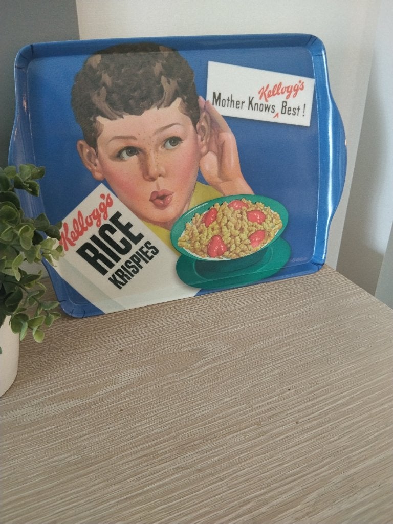 Vintage Kellogg's dienblad, Huis en Inrichting, Ophalen of Verzenden, Zo goed als nieuw, Dienblad