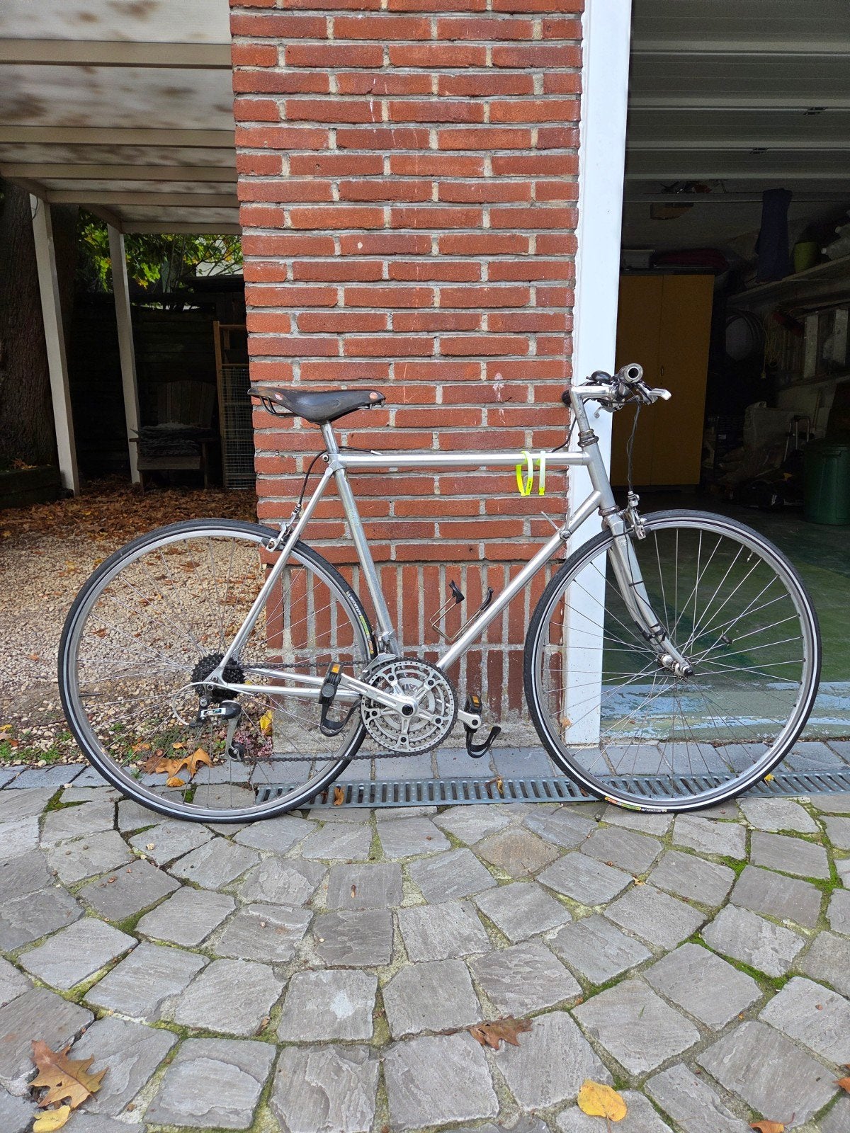 retro koersfiets, Ophalen