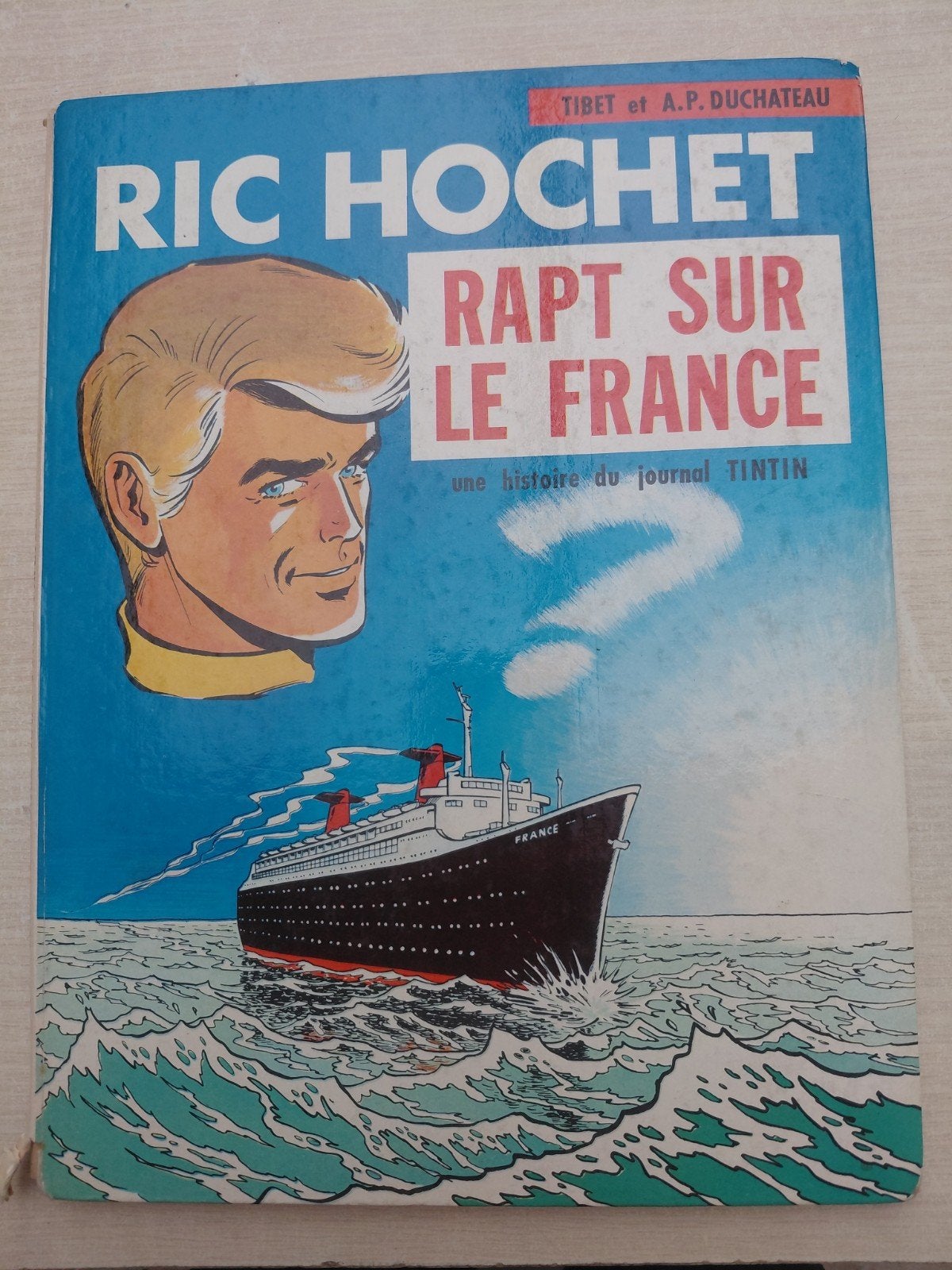 bande dessinée Ric hochet année 1968, Enlèvement