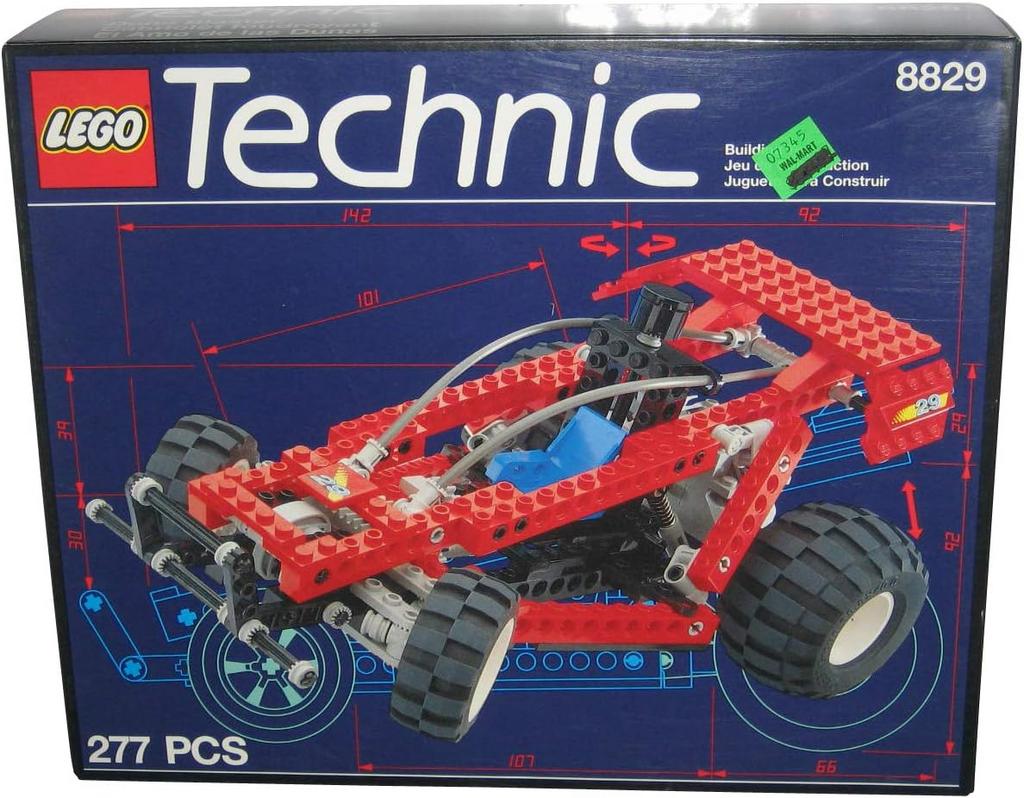 Vintage LEGO Technic 8829 Dune Blaster 1989 comple, Kinderen en Baby's, Speelgoed | Duplo en Lego, Ophalen of Verzenden, Zo goed als nieuw