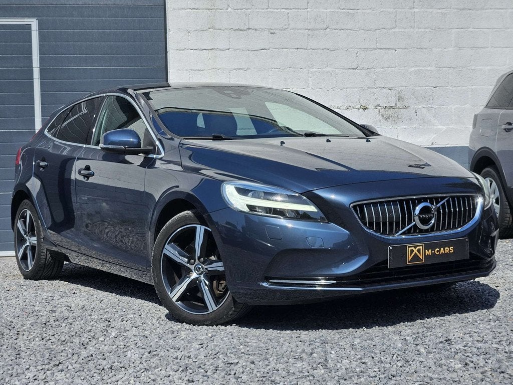 Volvo V40 TOIT PANO * CUIR * AUTOMATIQUE * (bj 2016), Auto's, Volvo, Automaat, Gebruikt, 1969 cc, Blauw