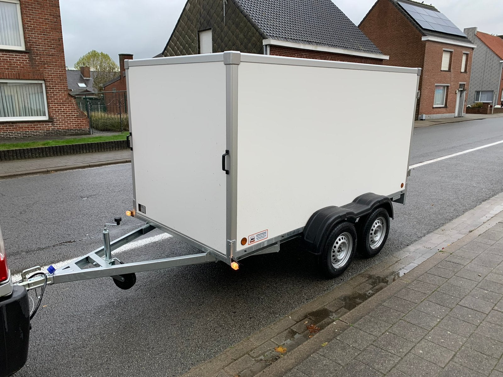 Dubbelas gesloten aanhangwagen 300x150x150, Auto diversen, Ophalen, Nieuw
