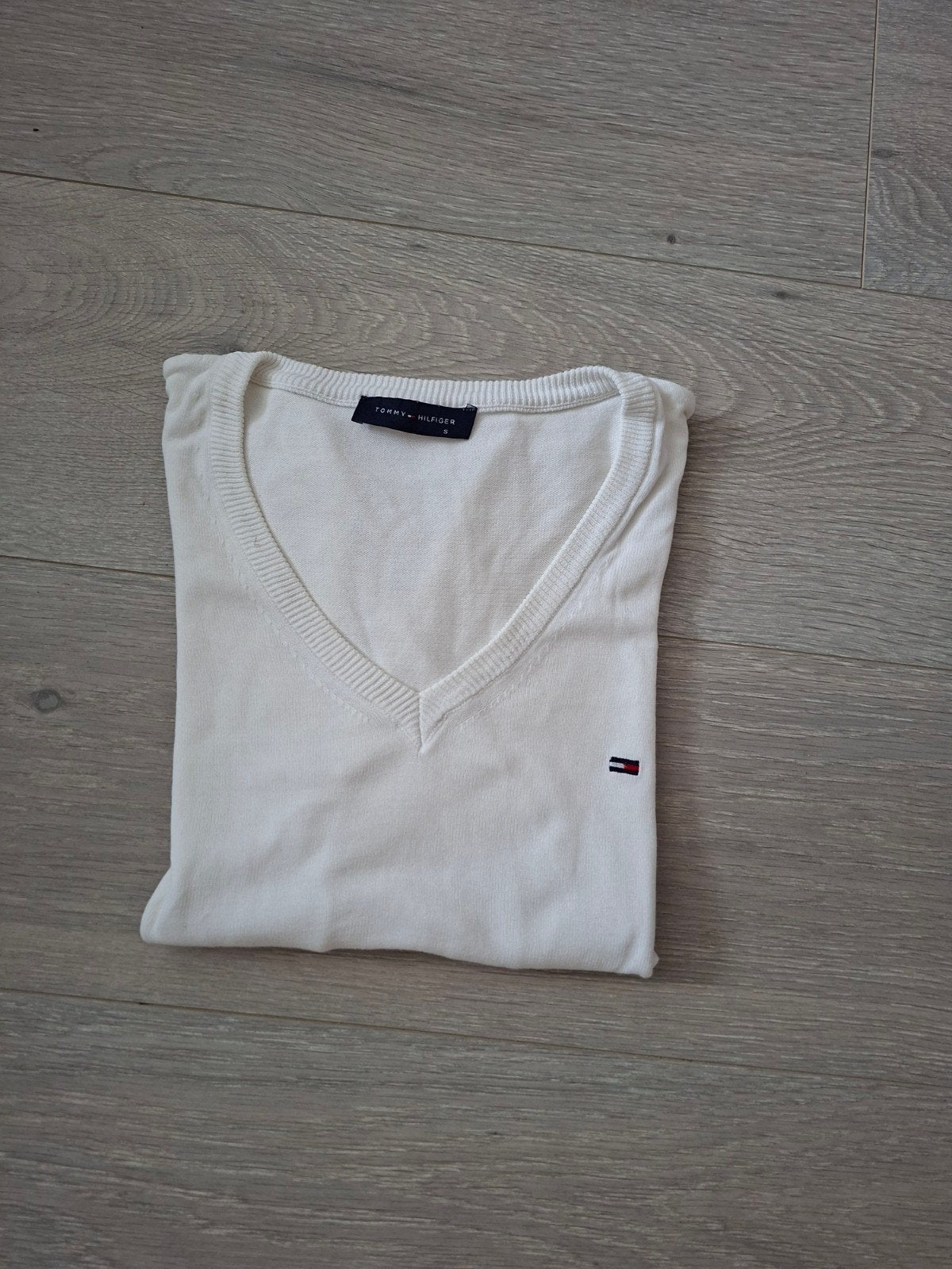 Wit truitje Tommy hilfiger S, Kleding | Dames, Truien en Vesten, Tommy hilfiger, Ophalen of Verzenden, Maat 36 (S), Wit